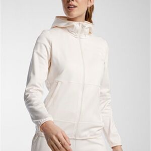 The North Face Women's Off-White Hoodie vest